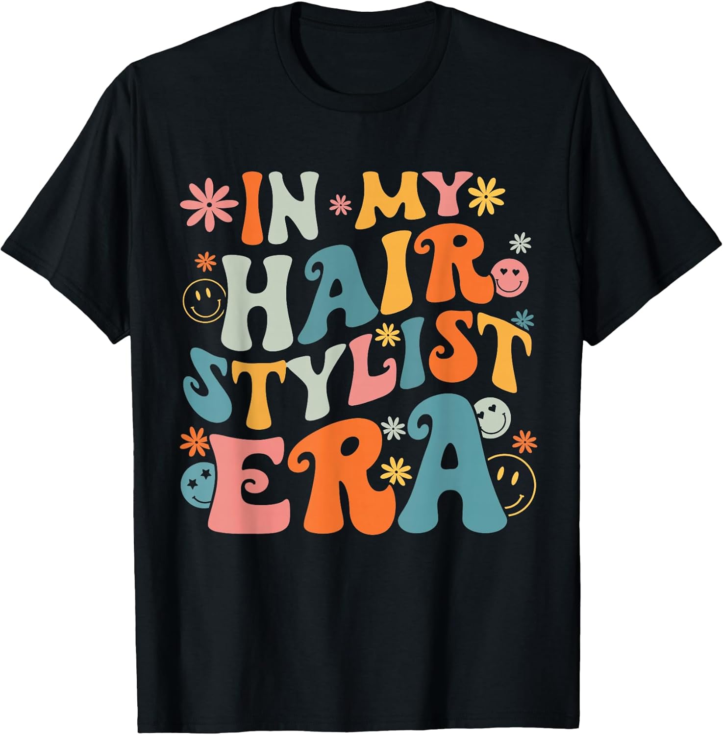 Funny Face In My Hair Stylist Era Shirt Gift Baber