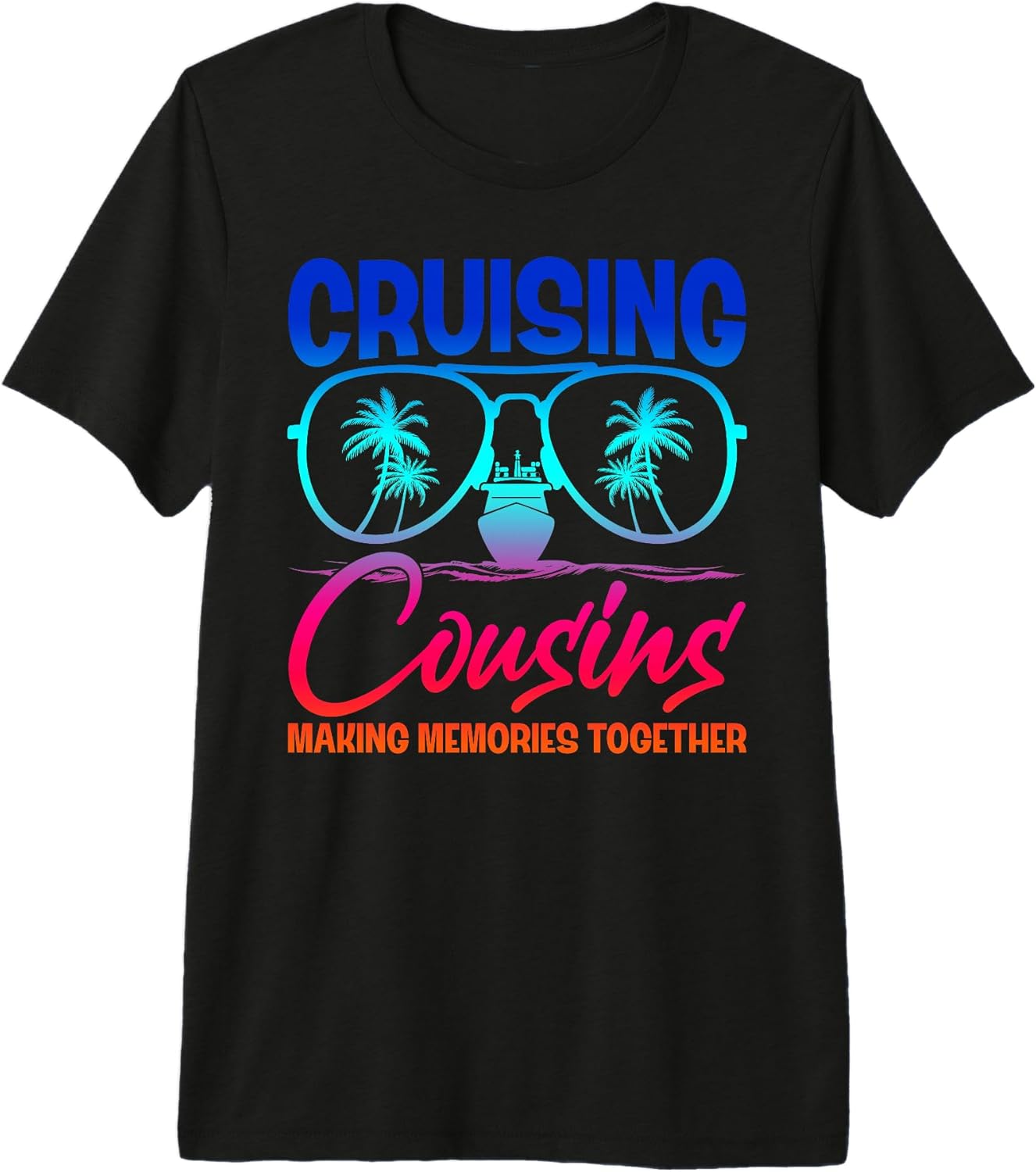 Cousin Cruise Crew Summer Vacation Family Reunion