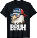 Eagle Fourth Of July USA Shirts Boy