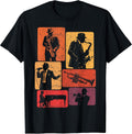 Retro Jazz Band Musicians Vintage Jazz Music Lover T-Shirt