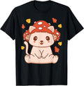 Cute Kawaii Toadstool Mushroom Cat