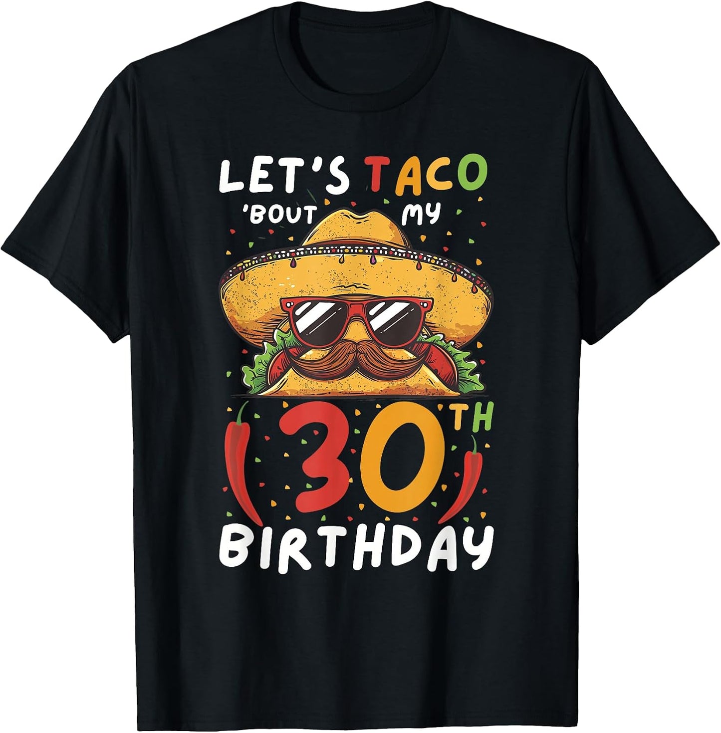 Funny mexican 30th birthday cinco de mayo taco