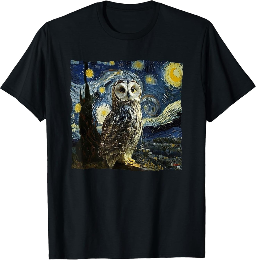 Van Gogh Starry Night Owl Gift