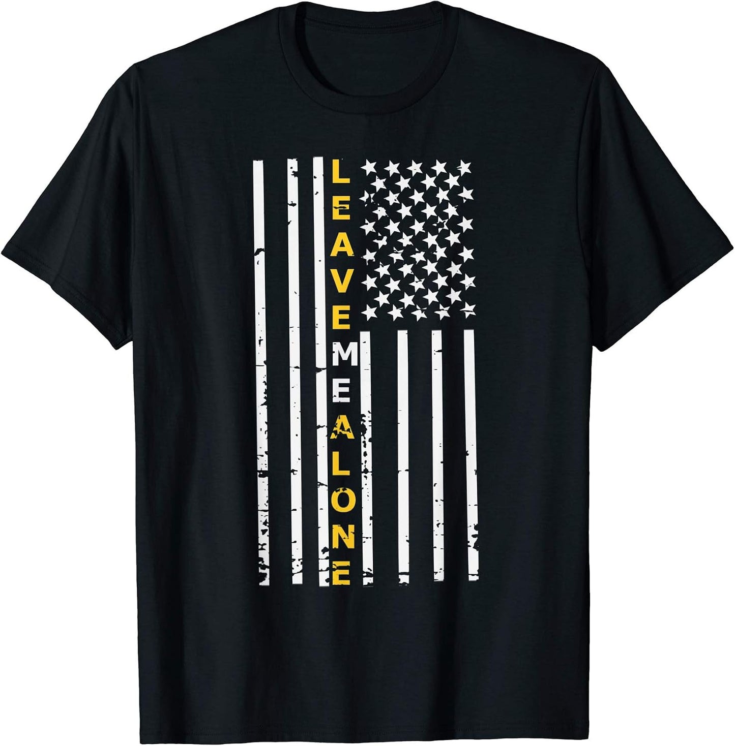 Introvert Leave Me Alone Flag Tees
