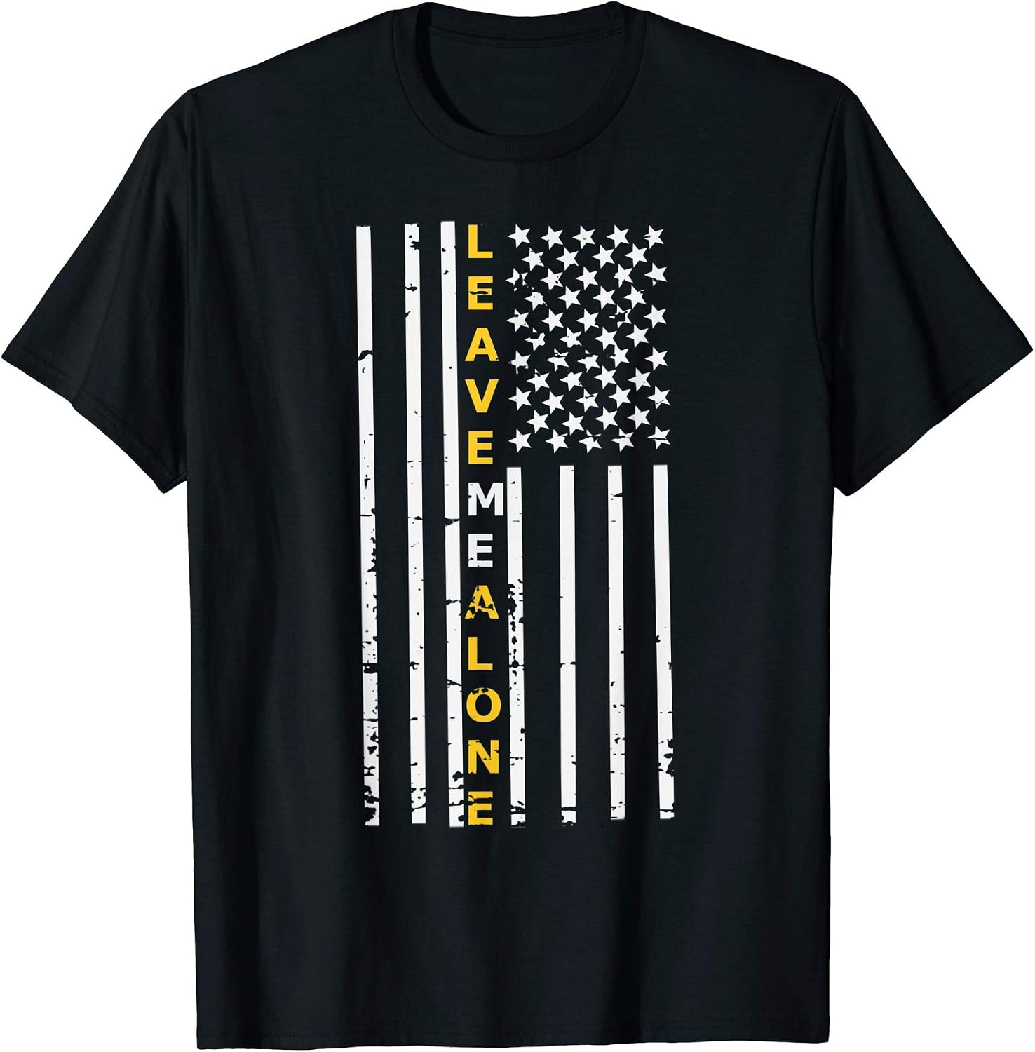 Introvert Leave Me Alone Flag Tees