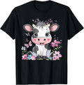 Colorful Cow Art I Cartoon Cow