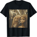 Distressed Doll Smoking Meme Tee