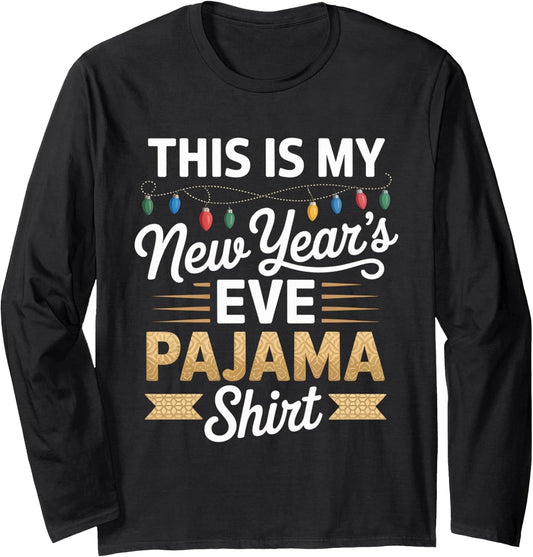 New Year Pajama Party Happy Holiday Party Family
