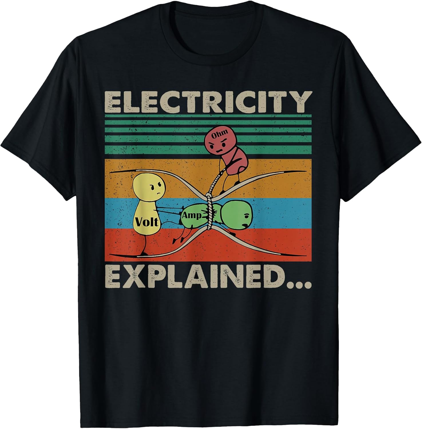 Electric Funny Ohm Volt