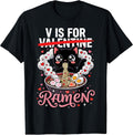 V Is For Ramen Kawaii Cat Anime Apparel