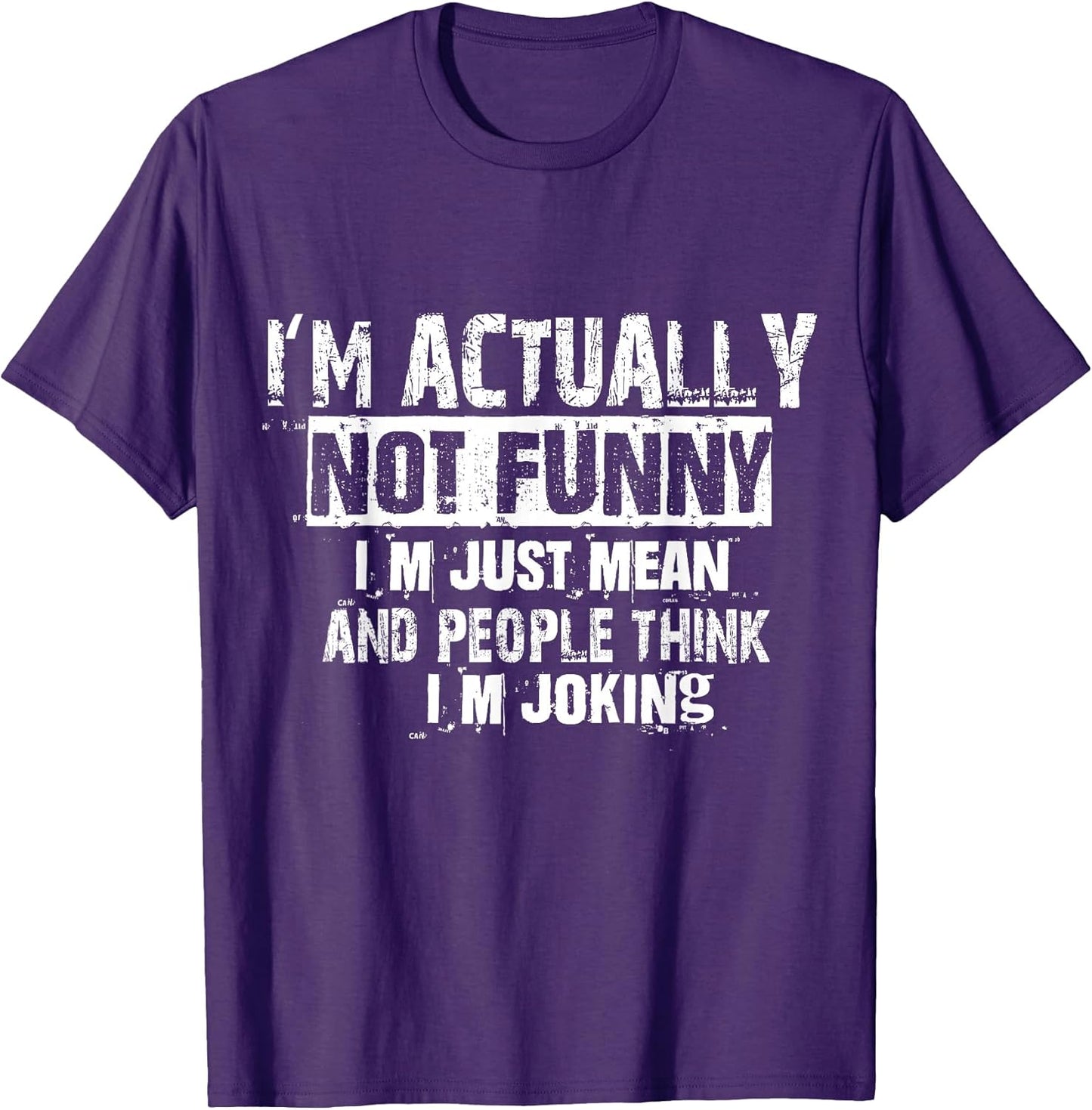 I'm Actually Not Funny