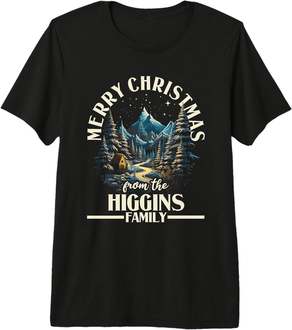 Higgins Family Christmas Matching Shirt Xmas Gifts