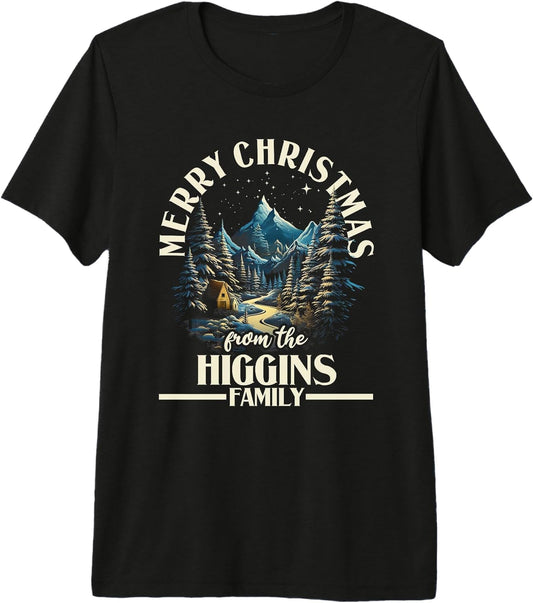 Higgins Family Christmas Matching Shirt Xmas Gifts