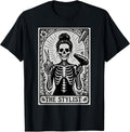 Hair Stylist Skeleton Hairdresser Cosmetologist