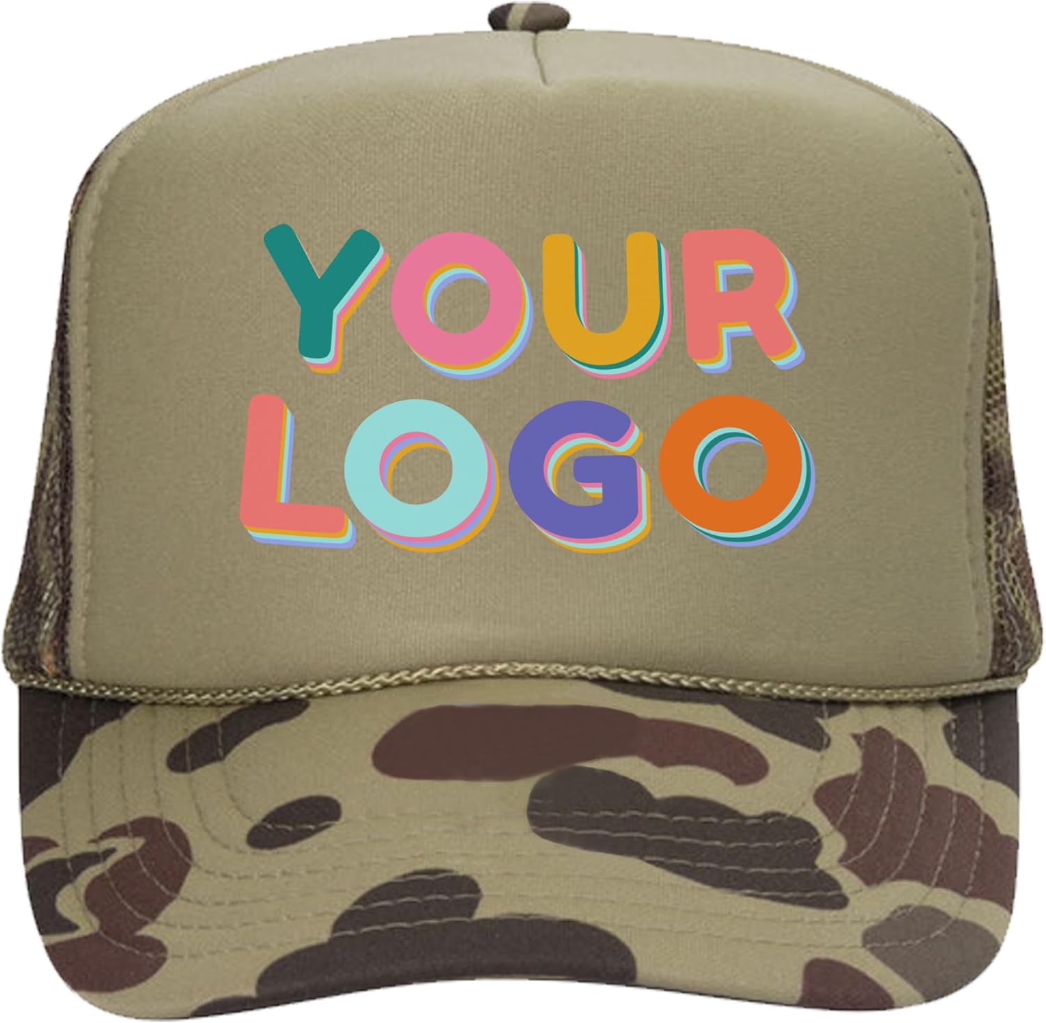 Custom Trucker Hat Add Your Logo Hat Personalized Baseball Hat