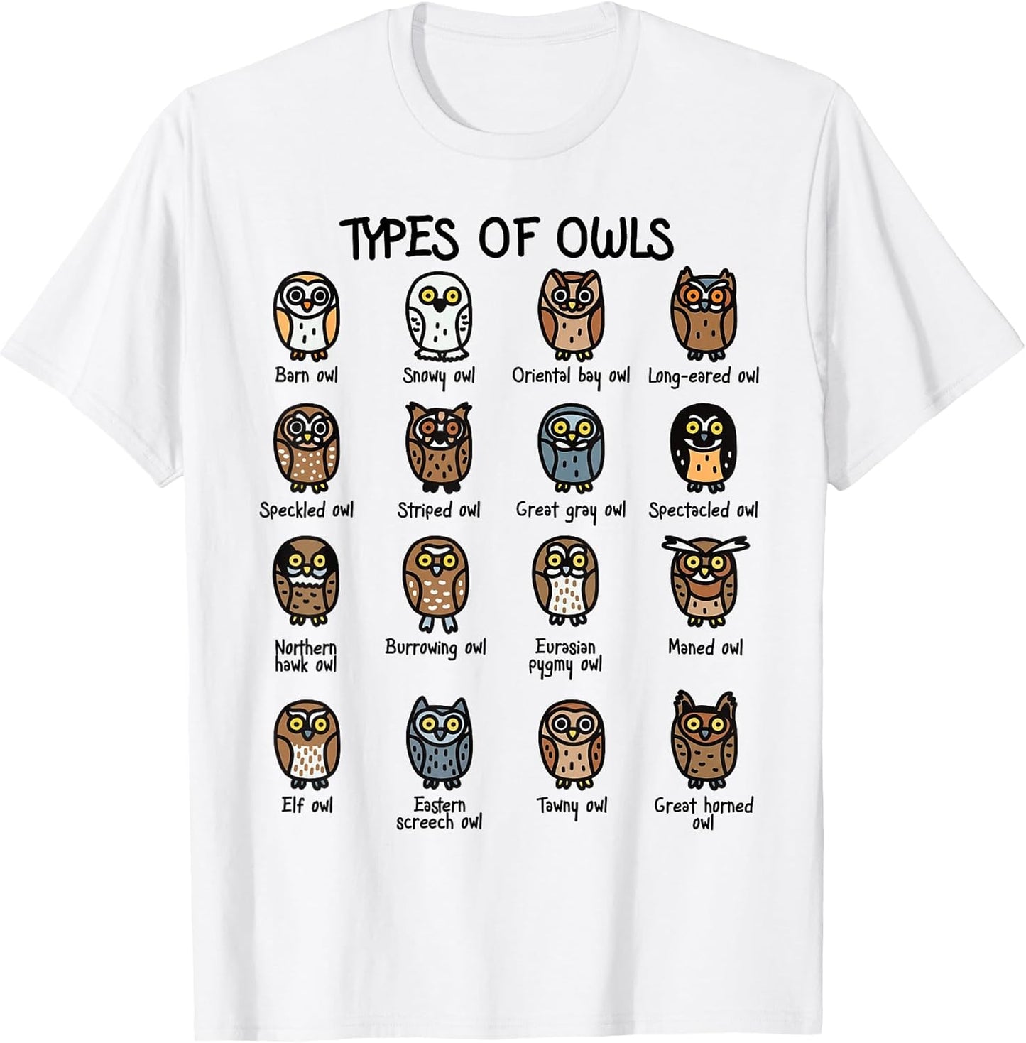 Types of Owls Collections By Josy