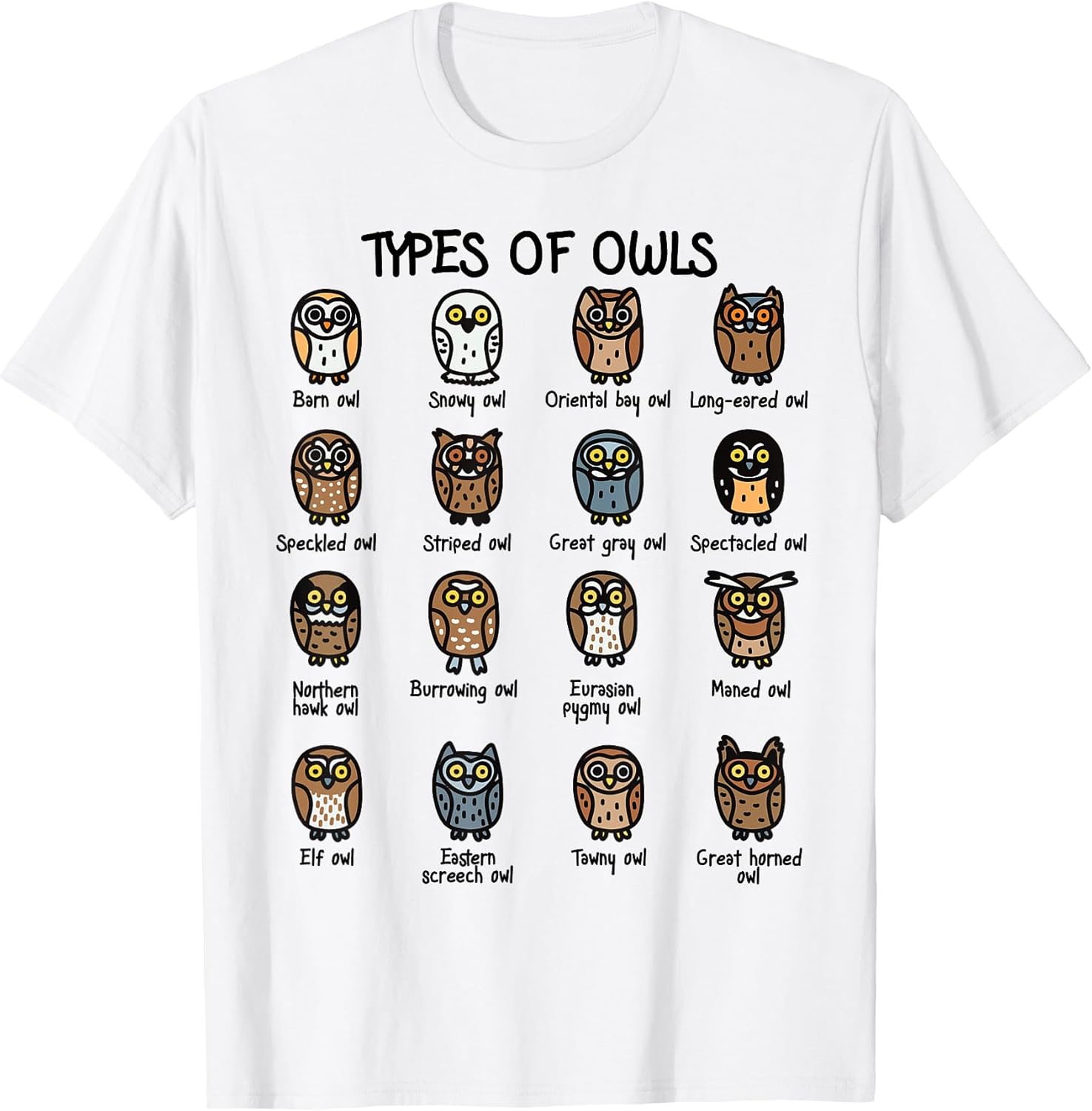 Types of Owls Collections By Josy
