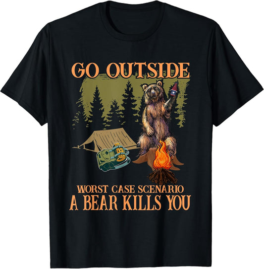 Outdoor Bushcraft Hiking Bear Design