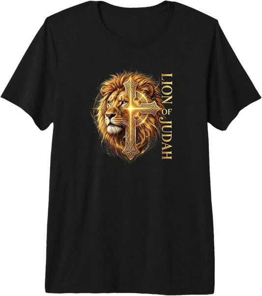 Judah King Spiritual Jesus Faith Apparel Designs