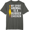 Funny Rubber Chicken Gift Men Women Rubber Chicken