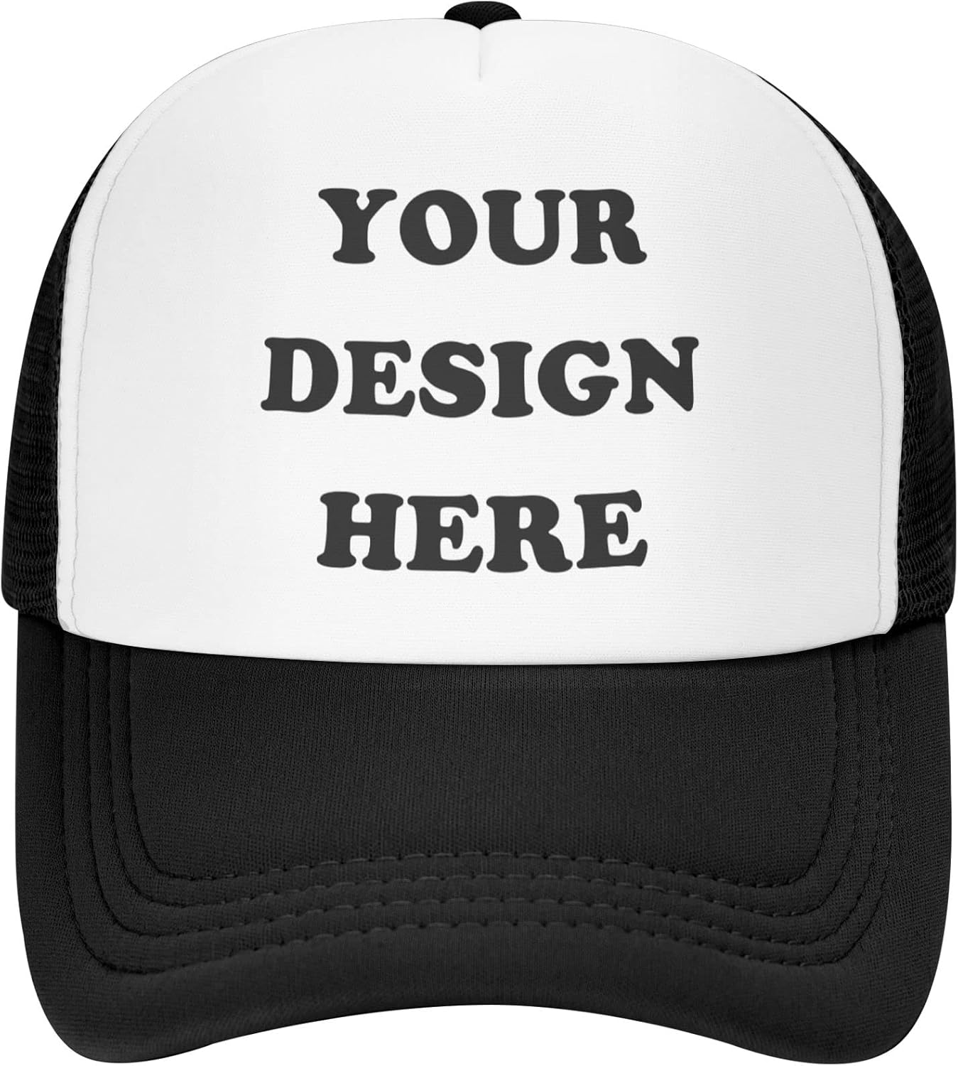 Custom Hats Design Your Own,Bulk Personalized Trucker Hat for Men Women, Make Your Own Customized Baseball Cap