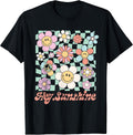 Groovy Retro 70s Peace Hippie Fun Love Smile Shirt