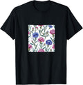 Carnation Flower Watercolor Pattern Merch