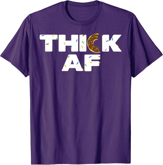 Thick AF funny gym fitness weightlifting donut