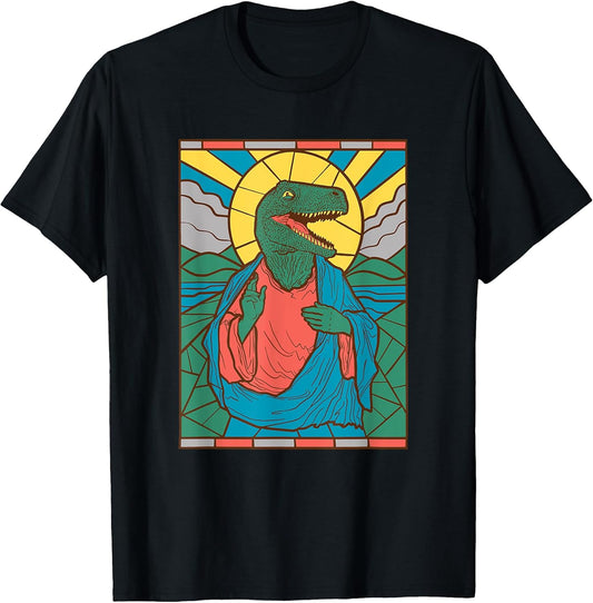 Raptor Jesus Meme Velociraptor Dinosaur Designs