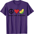Peace, Love And Avocado Retro Avocado Food Lover