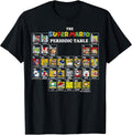 Periodic Table Of Characters Graphic T-Shirt