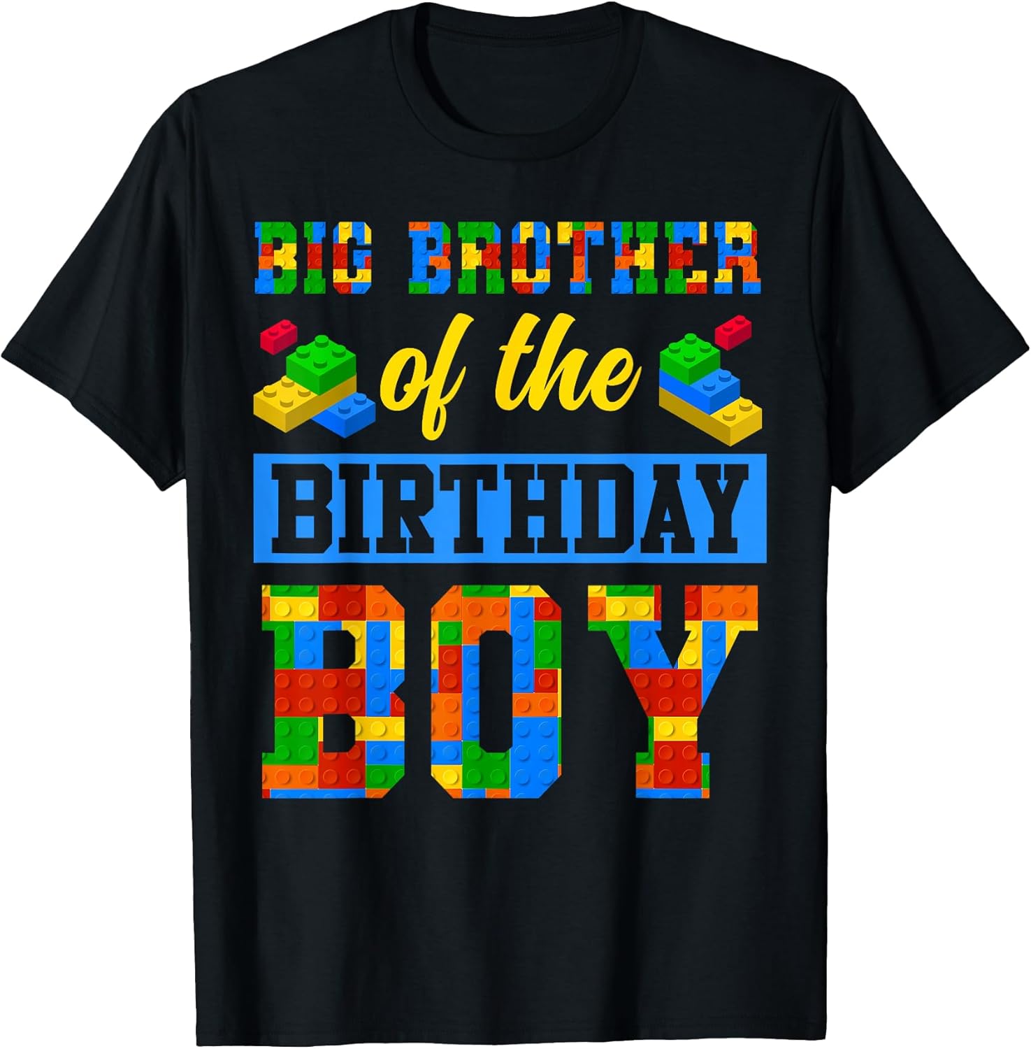 Birthday Master Builder Bricks Family Matching