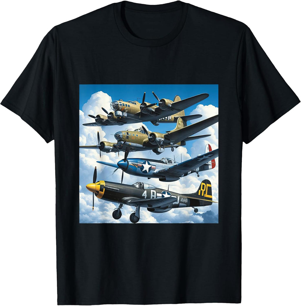 WW2 Warplanes B-17 P51 Mustang F4U Corsair P40