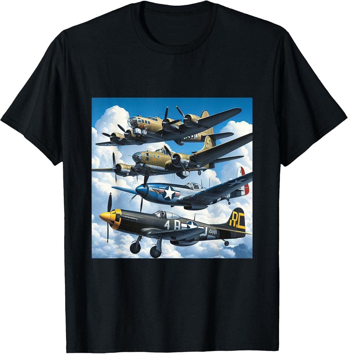 WW2 Warplanes B-17 P51 Mustang F4U Corsair P40