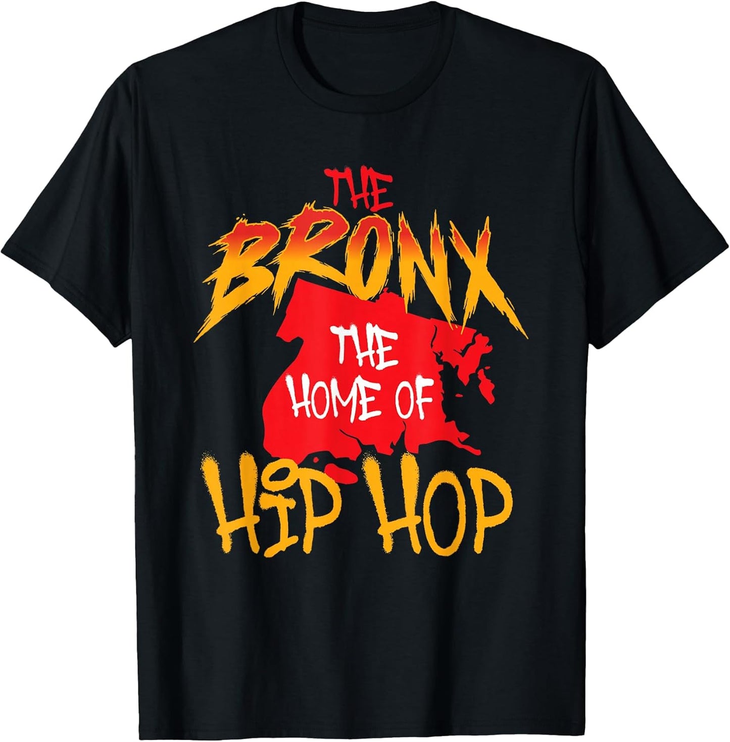 The Bronx The Home of Hip Hop - 80s 90s Old School Hip Hop T-Shirt