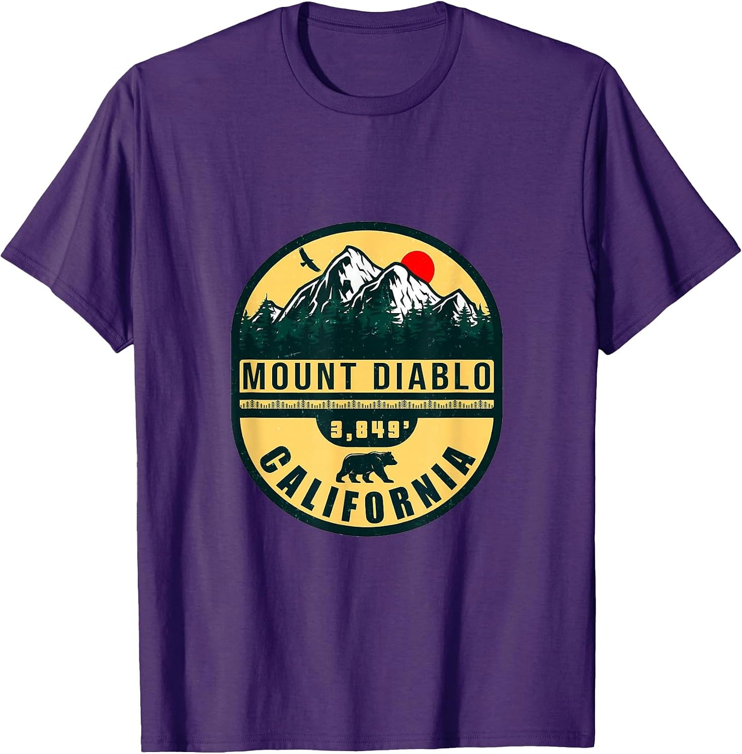 Retro Vintage Mount Diablo