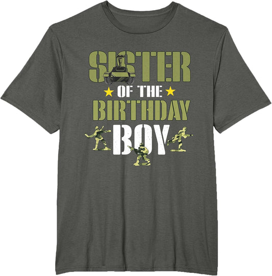 Army Military Family Birthday Shirts Men Women Kid