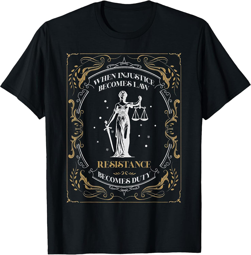 Funny Feminist Resistance Tee Shirt