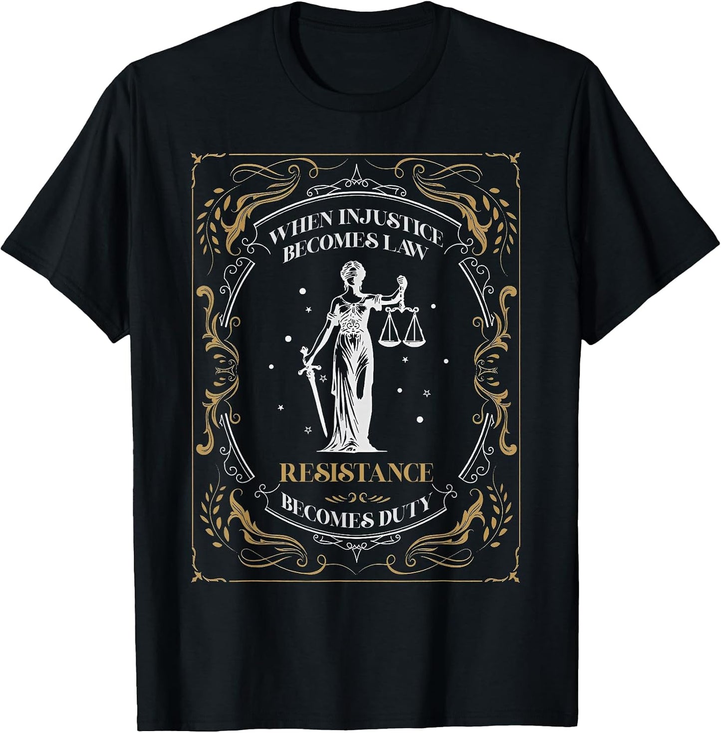 Funny Feminist Resistance Tee Shirt