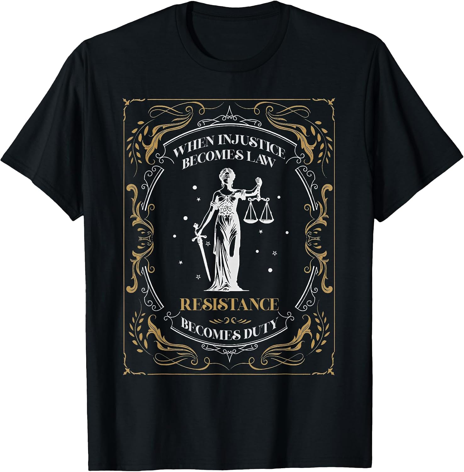 Funny Feminist Resistance Tee Shirt