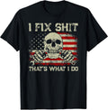 Vintage I'm A Mechanic American Flag TLT