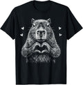 Funny Capybara Meme Valentine Tees