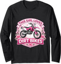 This Girl Loves Dirt Bikes Motocross Rider Merch