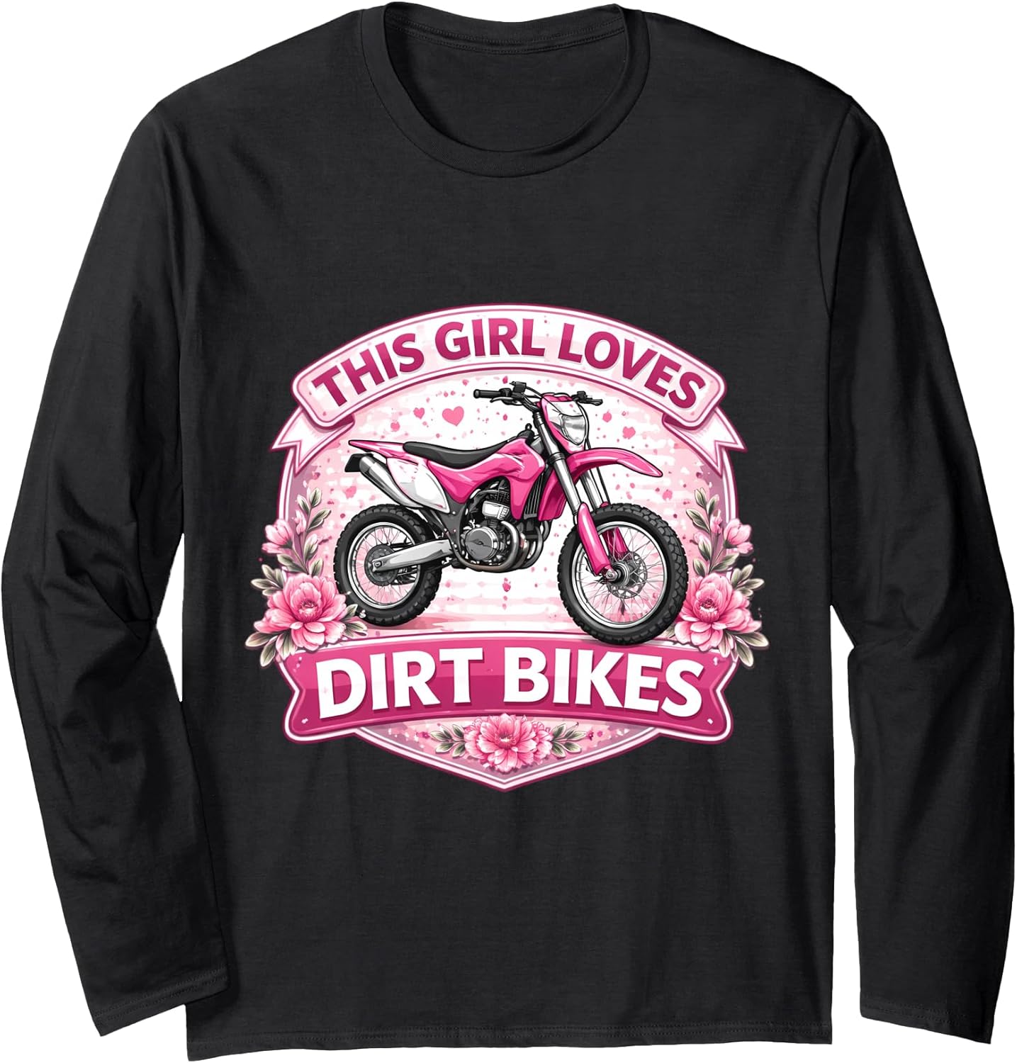 This Girl Loves Dirt Bikes Motocross Rider Merch