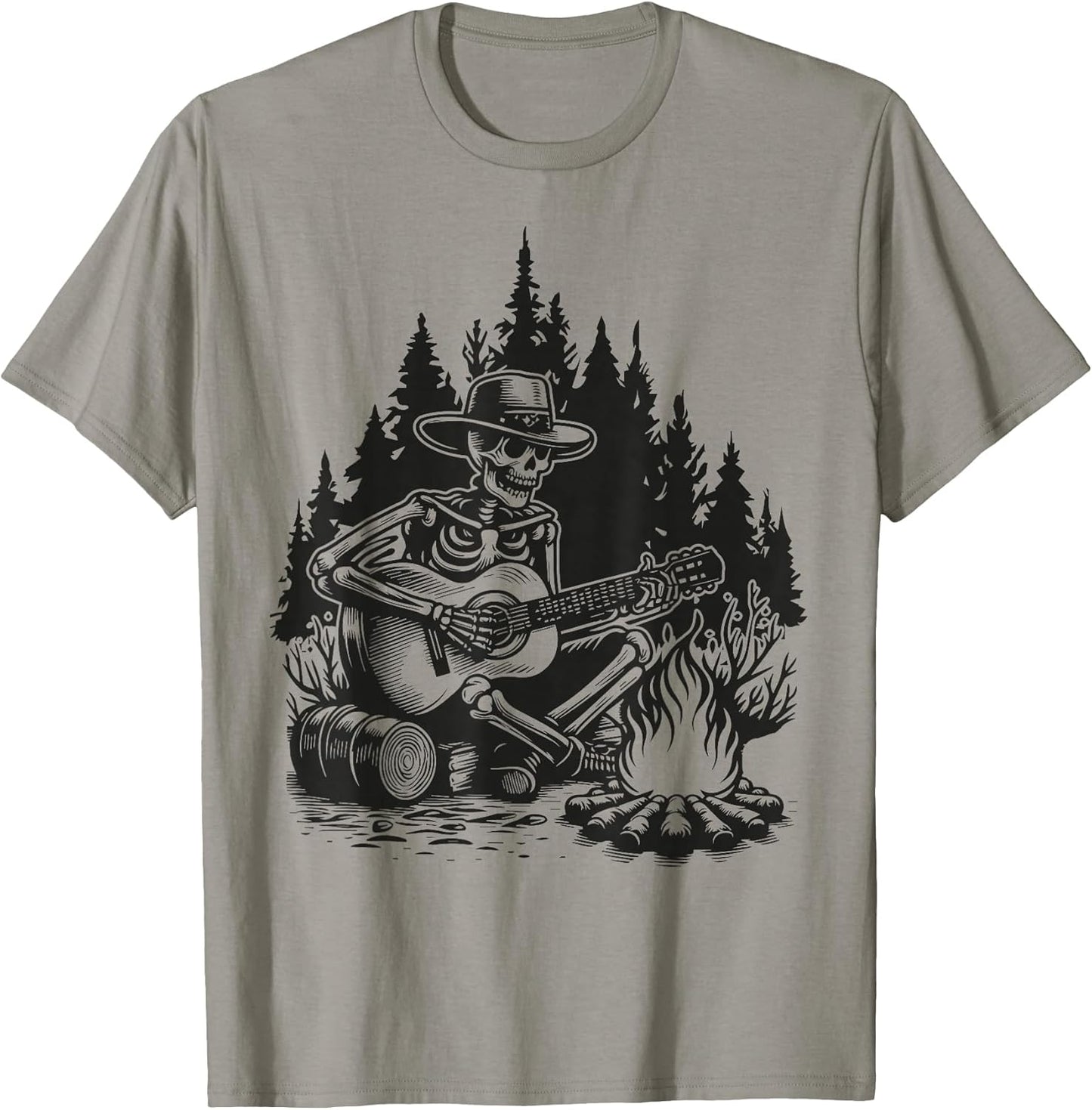 Vintage Skeleton Campfire Merch & Co