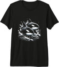 Orca Whale Riding Wave Ocean Sea Whale Couple