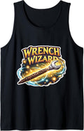 Wrench Wizard Funny Mechanic Quote Saying Merch