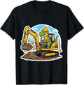 Dinosaur Excavator Operator Dino Boys Kids Merch