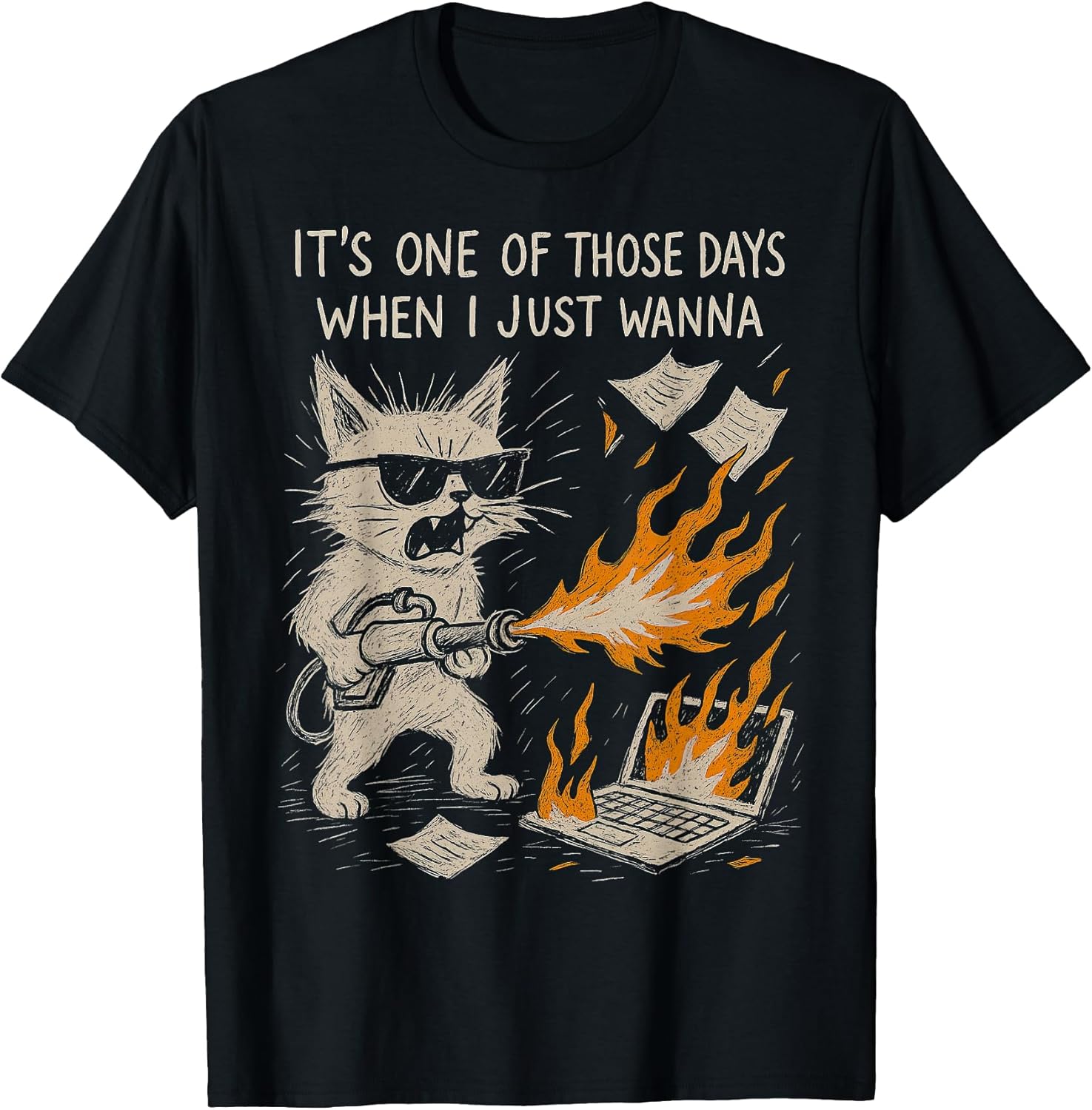 Cat Graphic Tees For Men Women Teens