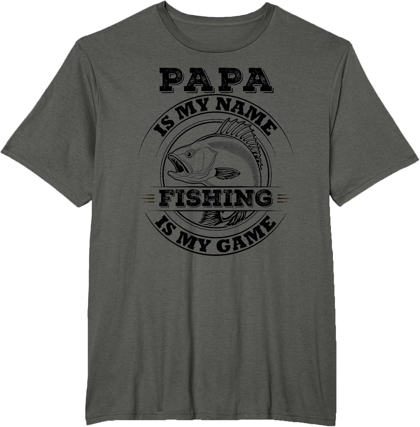 Papa Fishing - Angeln ist mein Spiel Shirt